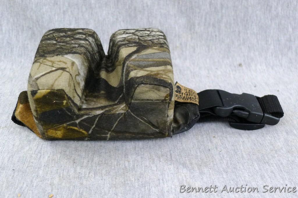 Whitetails Unlimited and other hat, Primos rattle bag, shotgun rest, and twenty five feet of 3/8"
