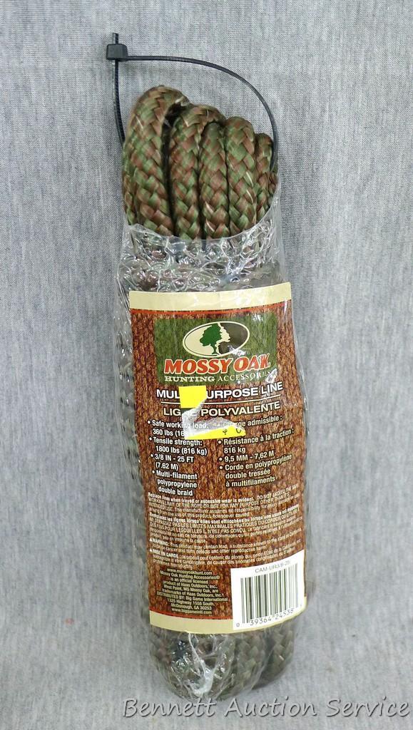 Whitetails Unlimited and other hat, Primos rattle bag, shotgun rest, and twenty five feet of 3/8"