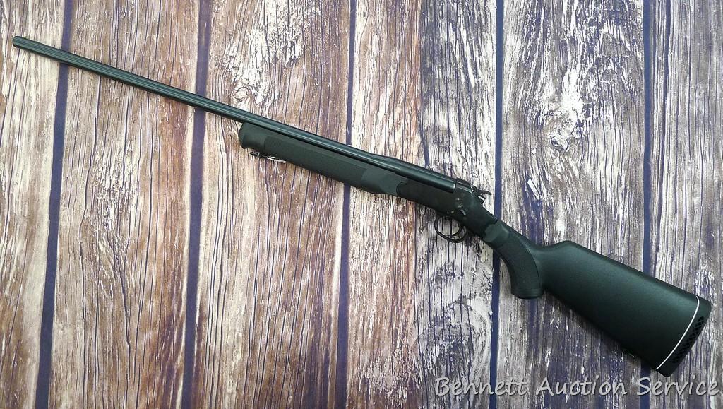 Taurus Rossi top break single shot 20 gauge shotgun with all-weather stocks. Barrel and action still