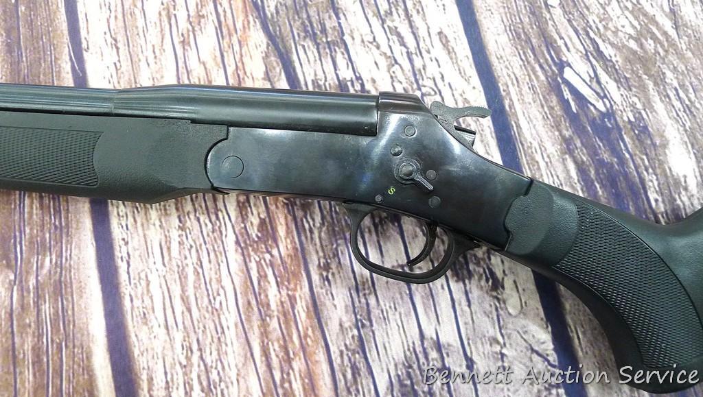 Taurus Rossi top break single shot 20 gauge shotgun with all-weather stocks. Barrel and action still
