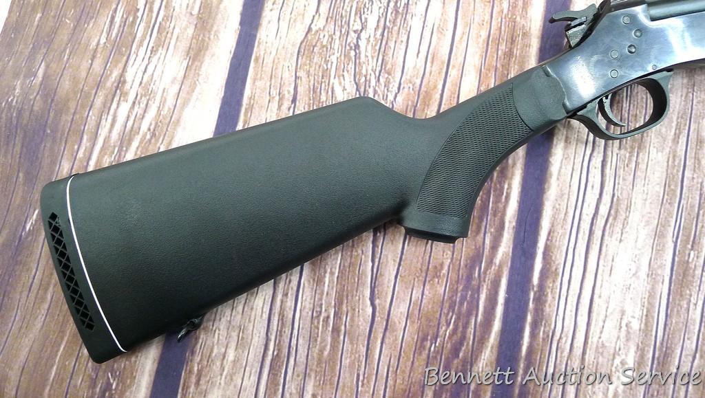 Taurus Rossi top break single shot 20 gauge shotgun with all-weather stocks. Barrel and action still