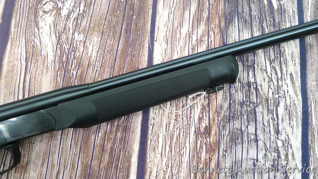 Taurus Rossi top break single shot 20 gauge shotgun with all-weather stocks. Barrel and action still