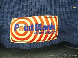 Point Blank body armor ballistic t-shirt for small arms. 45/48 chest, size Large. Has two Kevlar