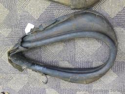 Pair of horse collars, each about 26" tall.