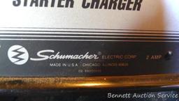 Schumacher trickle charger 12 volt battery charger looks to be in good shape.
