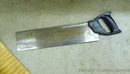 Miter box and back saw with stand model No. 881-36321