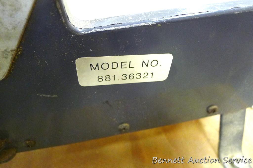 Miter box and back saw with stand model No. 881-36321