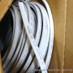 Partial rolls of building wire incl 12-2 NM-B with ground, 14-2 NM-B with ground and 12-3 G type