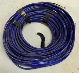 Partial roll of American Well and Pump wire is 3 wire - green, black & yellow.