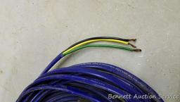 Partial roll of American Well and Pump wire is 3 wire - green, black & yellow.