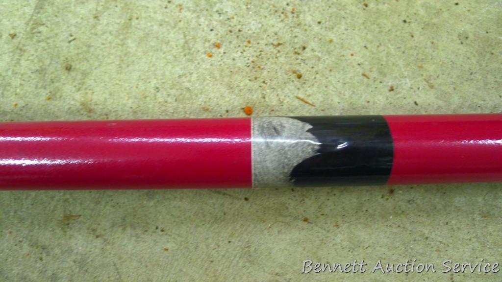 Extendable handled magnet for picking up nails around the job sight. Extends from 24" to 38".
