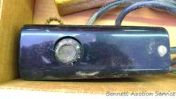 Set of 4 ladder end protectors; thermostat; PSI gauge goes up to 15.