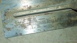 Concrete 16" finishing trowel and 16" and 24" floats.