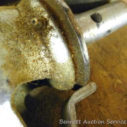 2 Lockable scaffolding wheels are 8" dia with 1-3/8" peg.
