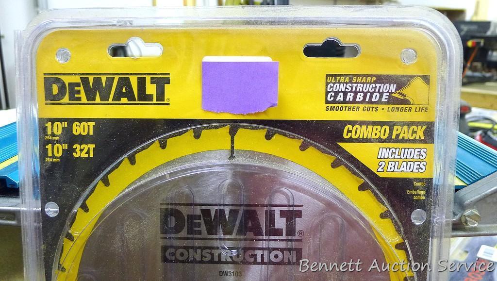 One DeWalt 10" 32 teeth general purpose saw blade NIP.