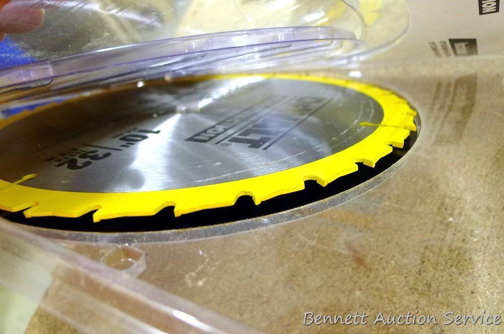 One DeWalt 10" 32 teeth general purpose saw blade NIP.