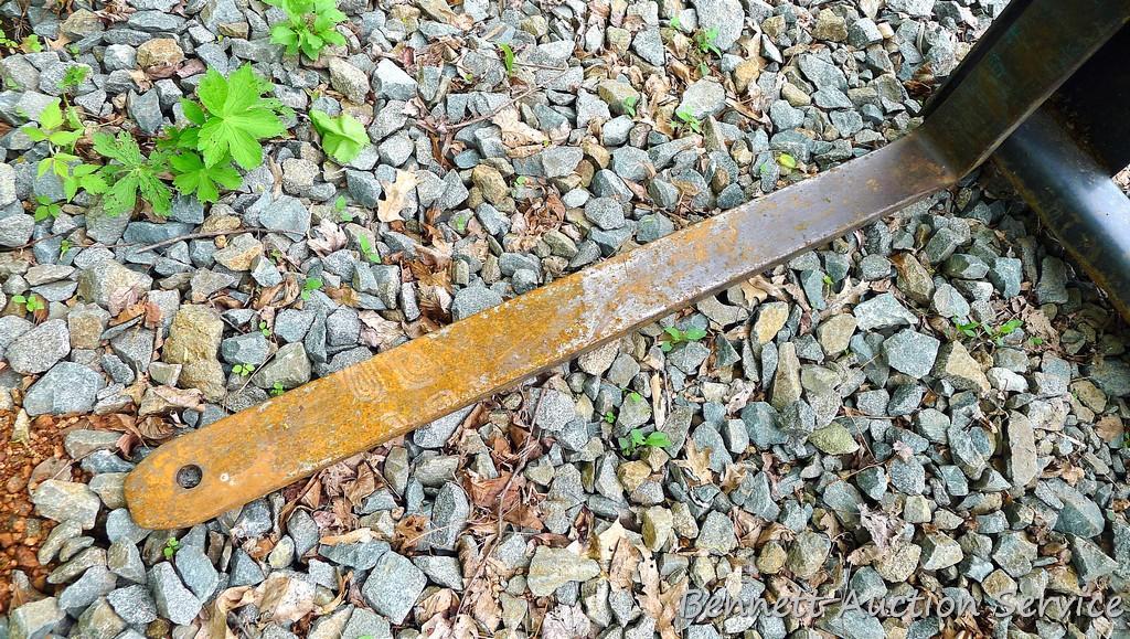 Quick connect pallet forks for Bobcat or other skid steer. Forks are 4' long, 4" wide. Back board is