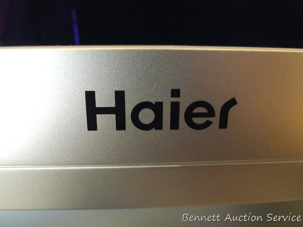 42" Haier plasma television; TV is model 42EP24S. JVC XV-N3 DVD/CD player. Both units power up and