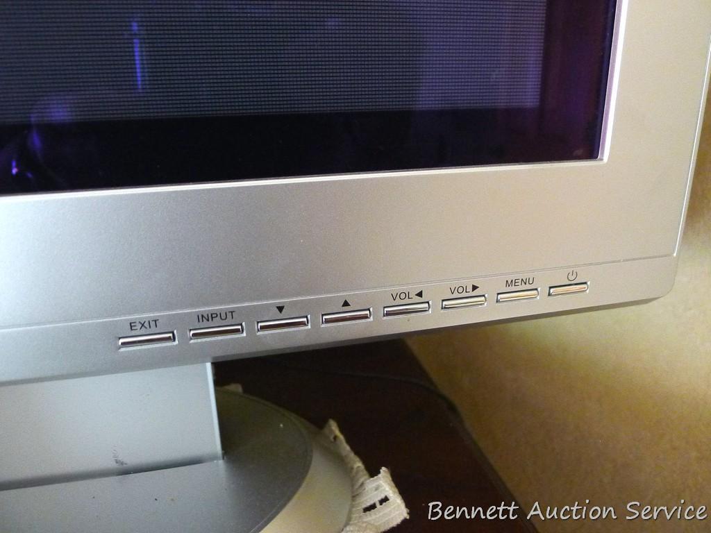42" Haier plasma television; TV is model 42EP24S. JVC XV-N3 DVD/CD player. Both units power up and