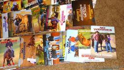 Large series of DVDs 'No Worries' by Clinton Anderson on horse training and horsemanship.