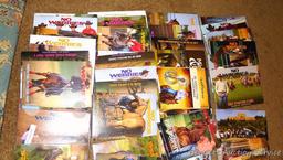 Large series of DVDs 'No Worries' by Clinton Anderson on horse training and horsemanship.