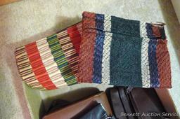 Wallets, clutches, and the like. Up to 8".