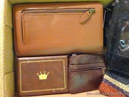 Wallets, clutches, and the like. Up to 8".