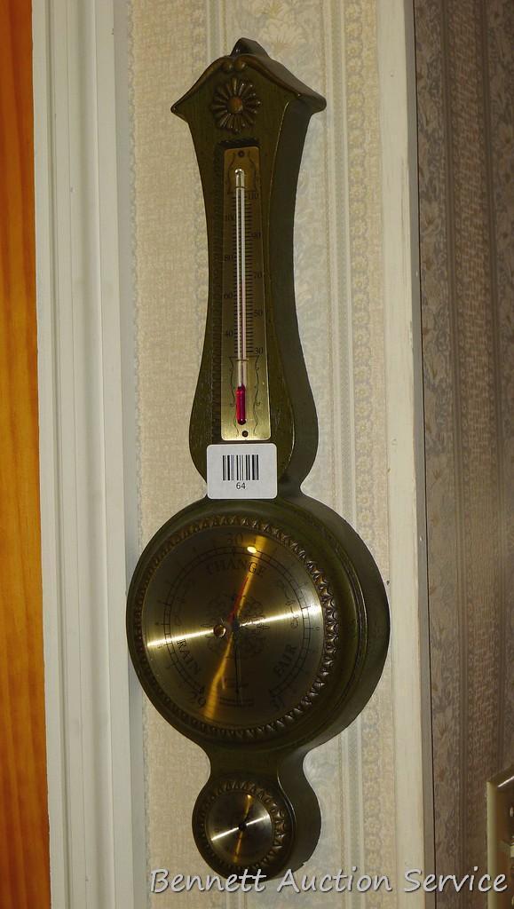 20" wall hung weather station by Taylor.