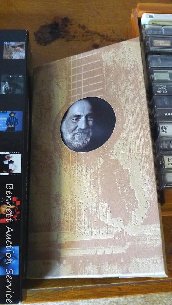 CDs and cassette tapes including nature sounds, Leann Rimes, Garth Brooks, Willie Nelson, Paul Simon