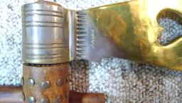 Two decorative tomahawks in good condition. Larger is 23".