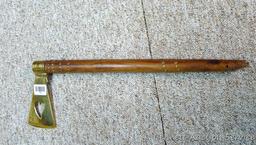 Two decorative tomahawks in good condition. Larger is 23".