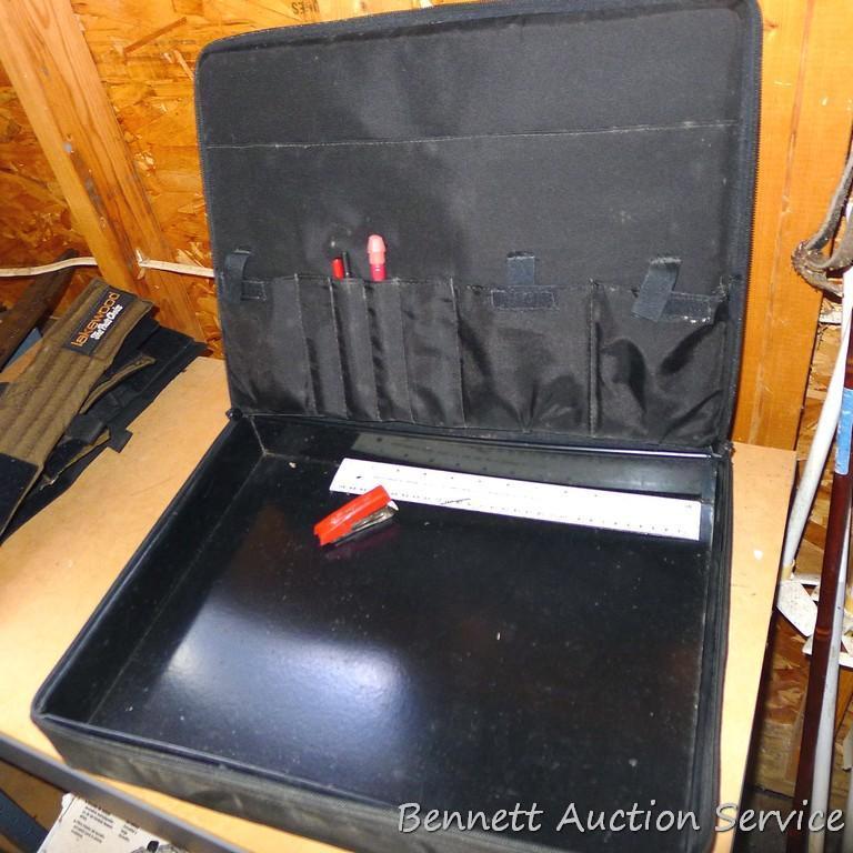 Lakewood 18" hard box mobile office would also make a good handgun box.
