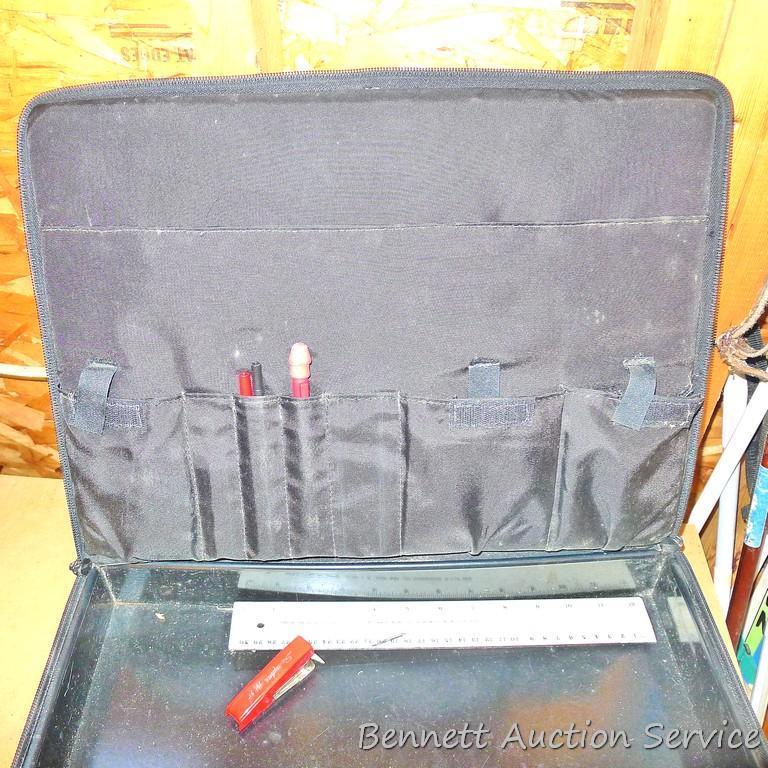 Lakewood 18" hard box mobile office would also make a good handgun box.