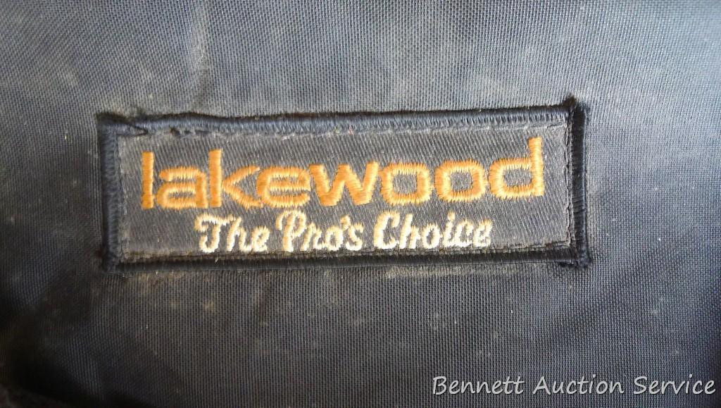 Lakewood 18" hard box mobile office would also make a good handgun box.
