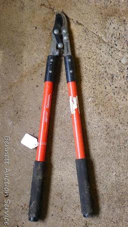 Corona FL3460 bypass lopper is 32" long.