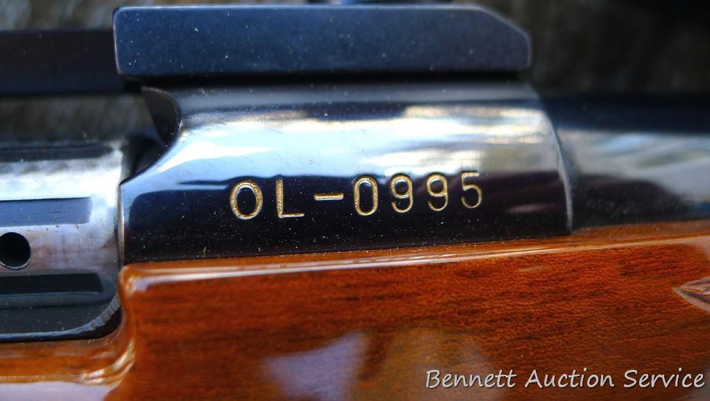 Weatherby Mark V bolt action rifle in .300 Weatherby Magnum. This rifle is 1 of 1000 commemorating