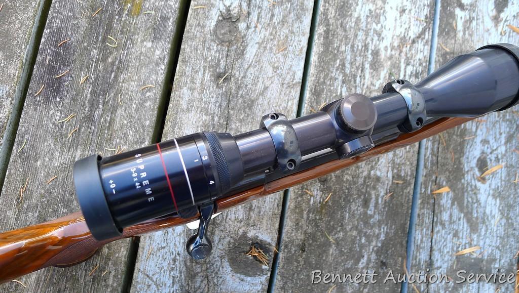 Weatherby Mark V bolt action rifle in .300 Weatherby Magnum. This rifle is 1 of 1000 commemorating