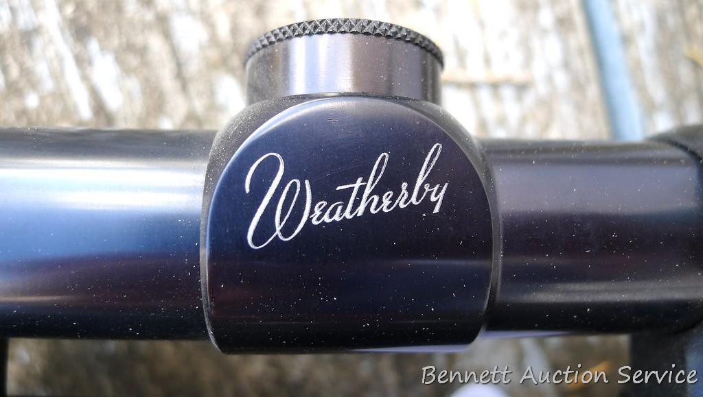 Weatherby Mark V bolt action rifle in .300 Weatherby Magnum. This rifle is 1 of 1000 commemorating