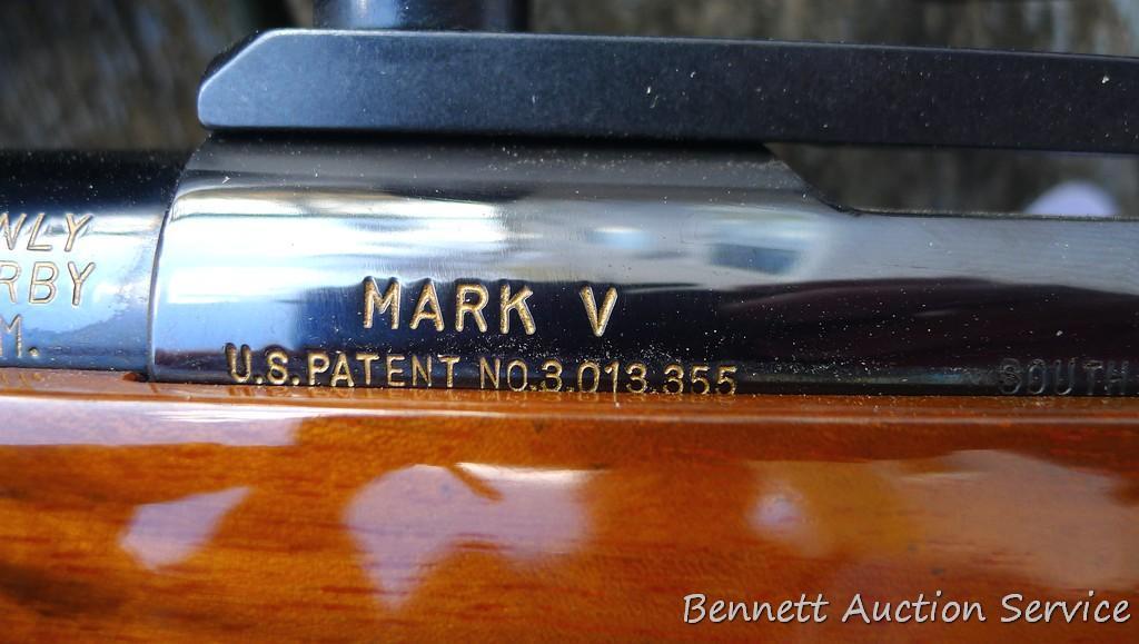 Weatherby Mark V bolt action rifle in .300 Weatherby Magnum. This rifle is 1 of 1000 commemorating