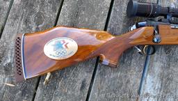 Weatherby Mark V bolt action rifle in .300 Weatherby Magnum. This rifle is 1 of 1000 commemorating