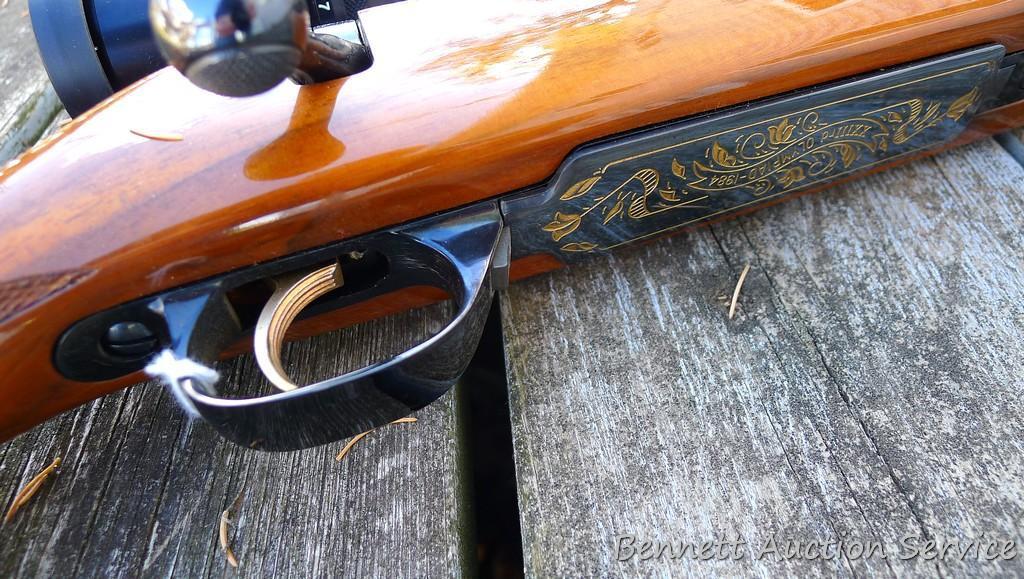 Weatherby Mark V bolt action rifle in .300 Weatherby Magnum. This rifle is 1 of 1000 commemorating