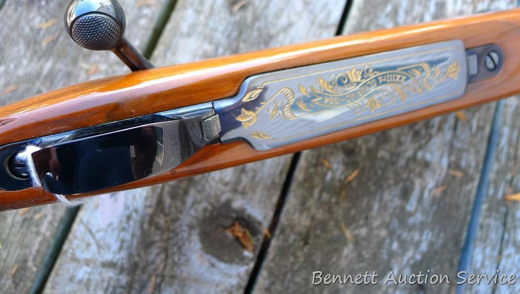 Weatherby Mark V bolt action rifle in .300 Weatherby Magnum. This rifle is 1 of 1000 commemorating