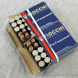 50 rounds Fiocchi .44 Magnum 240 gr. XTP hollow point cartridges factory loaded in nickel plated