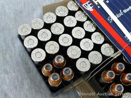 50 rounds Fiocchi .44 Magnum 240 gr. XTP hollow point cartridges factory loaded in nickel plated
