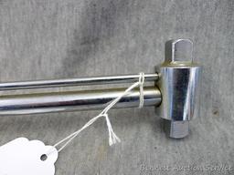 1/2" drive torque wrench is 19" long.