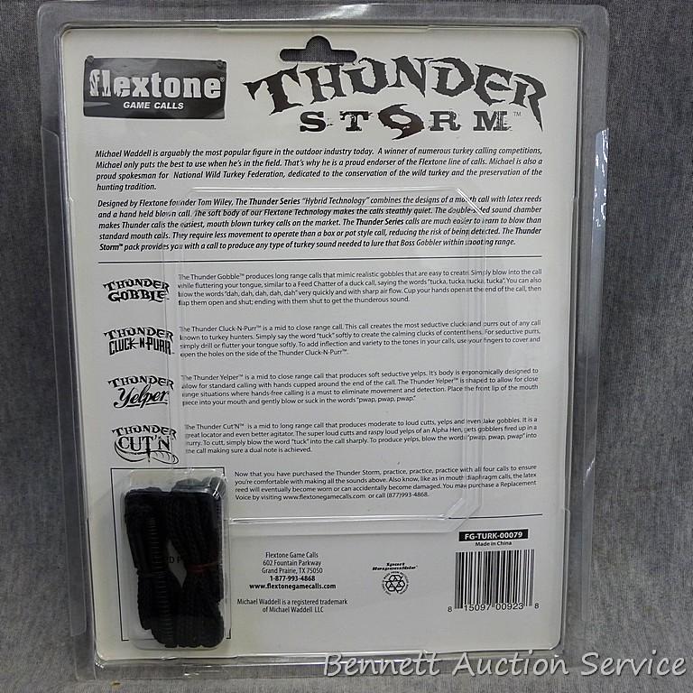 Flextone Thunder Storm turkey game calls.