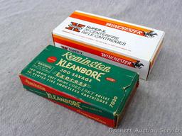 20 rounds of Winchester Super-X .303 Savage 190 gr silvertip ammunition; 20 rounds of Remington