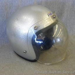 PIP motorcycle helmet with face shield is size M.