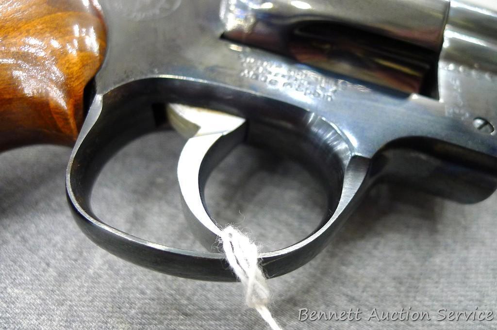 Llama Super-Comanche .357 Magnum Revolver. 6" ribbed barrel has a bright bore with sharp rifling and