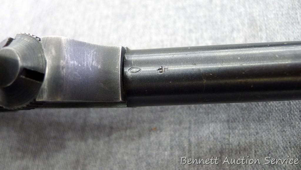 High Standard Model 101 The Plinker .22 pistol. 6-1/2" barrel has a brilliant bore with good
